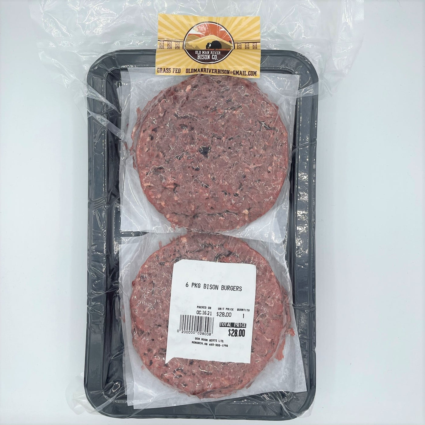Bison Burgers