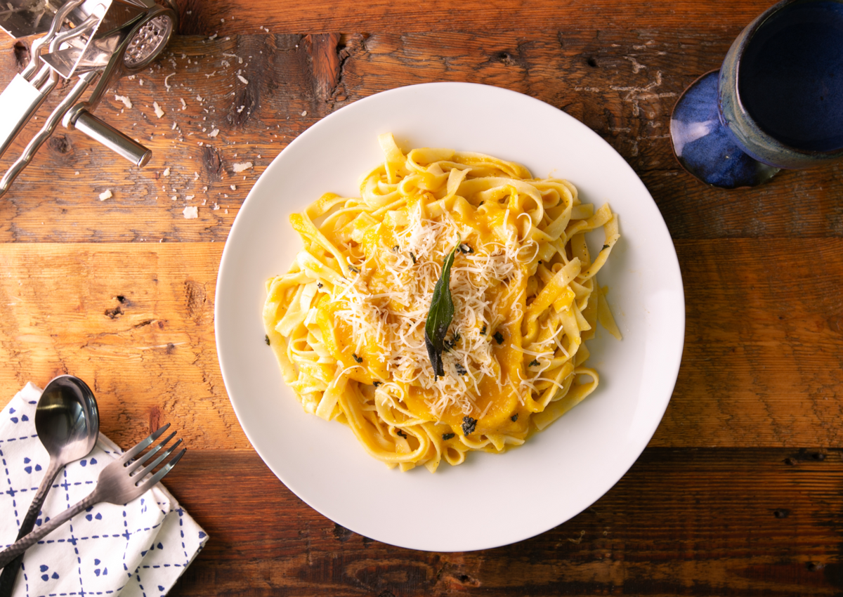 Locally Made Meal Kits in Lethbridge, Alberta | Mocha Local | Butternut Squash Linguine