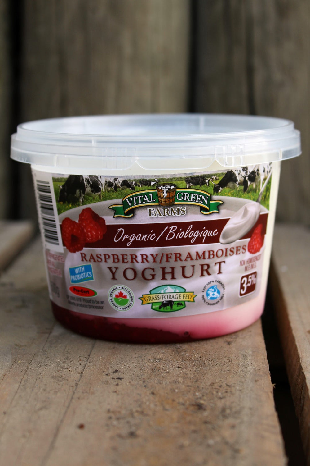 Organic Raspberry Yogurt